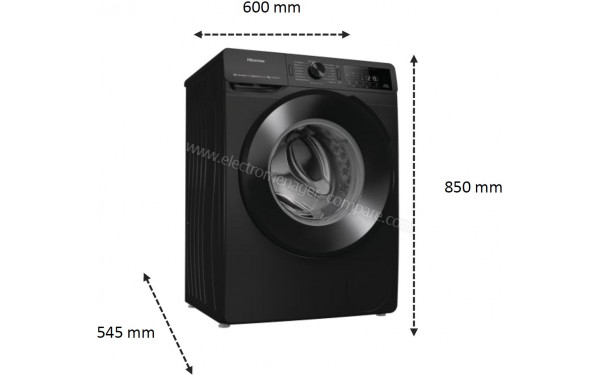 HISENSE WF3V843BB3FR - Dimensions