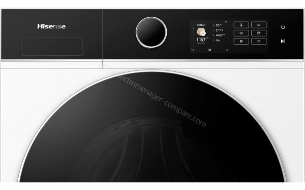 HISENSE WF5I1245BWR - Panneau de commandes