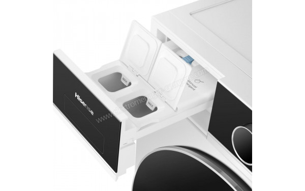 HISENSE WF5I1245BWR - Zoom sur le tiroir lessiviel