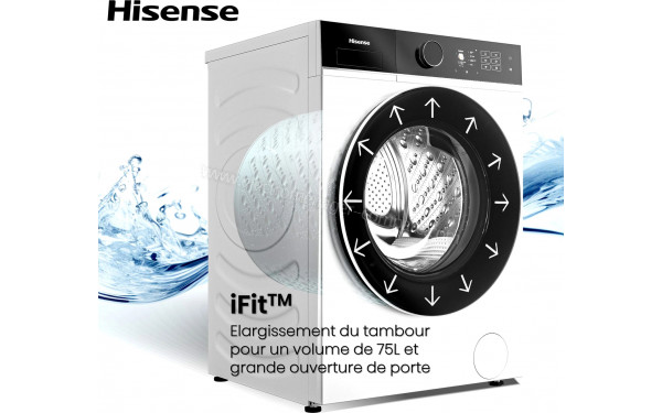 HISENSE WF5I1245BWR - Mise en situation