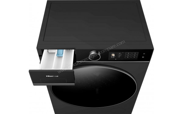 HISENSE WF5I9043BBFS - Zoom sur le tiroir lessiviel