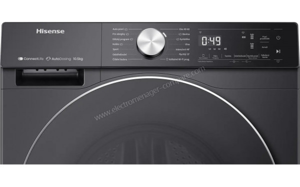HISENSE WF5S1045BB - Panneau de commandes