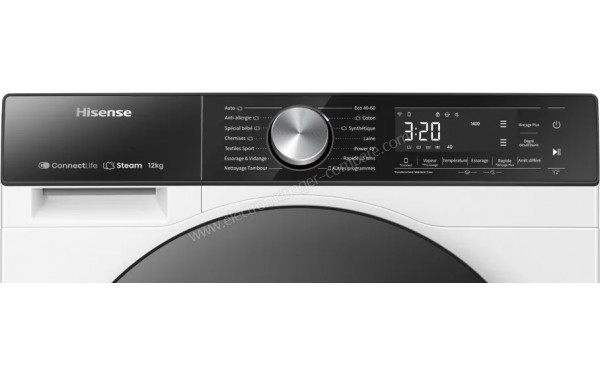 HISENSE WF5S1243BW - Panneau de commandes