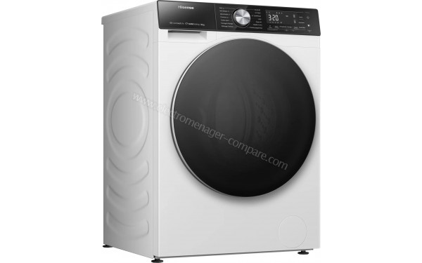 HISENSE WF5S1245BW - Vue 3/4 gauche