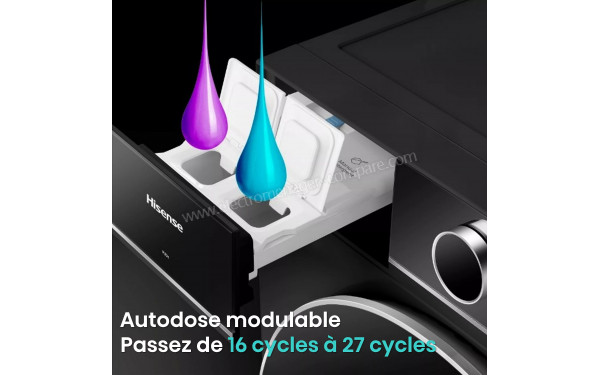 HISENSE WF7I1248BBR - Autodose modulable