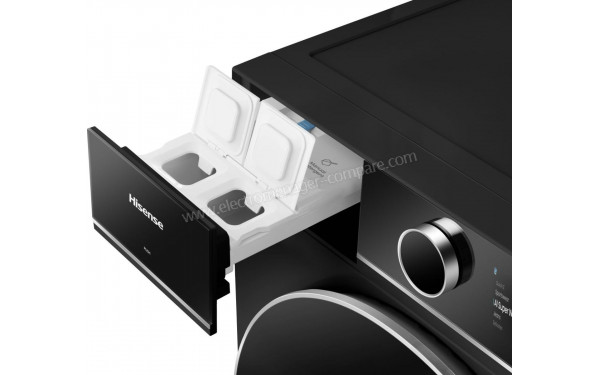 HISENSE WF7I1248BBR - Zoom sur le tiroir lessiviel