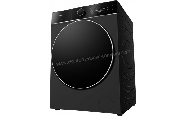 HISENSE WF7I1248BBR - Vue 3/4 droite