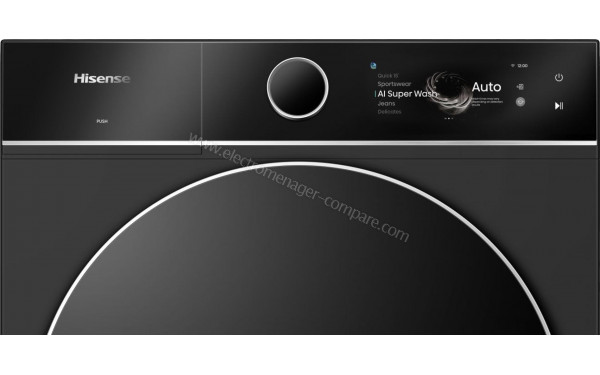 HISENSE WF7I1248BBR - Panneau de commandes