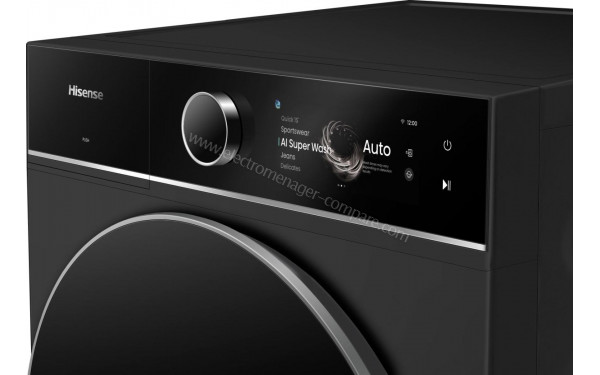 HISENSE WF7I1248BBR - Panneau de commandes