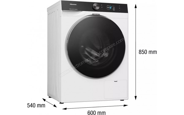 HISENSE WF7S1247BW - Dimensions