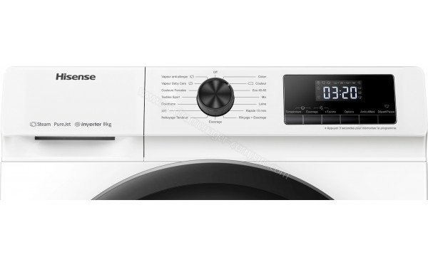 HISENSE WF8014QAEVJM - Panneau de commandes