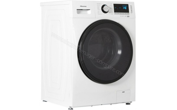 HISENSE WFBL9014V - Vue 3/4 gauche 1 (cr&eacute;dit : Boulanger)