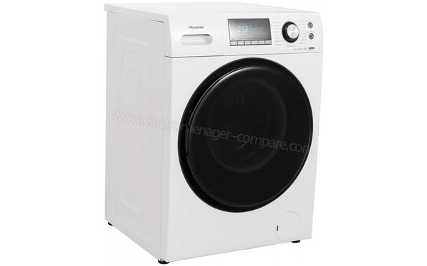 HISENSE WFEH9014VA - Vue 3/4 gauche (cr&eacute;dit : Boulanger)