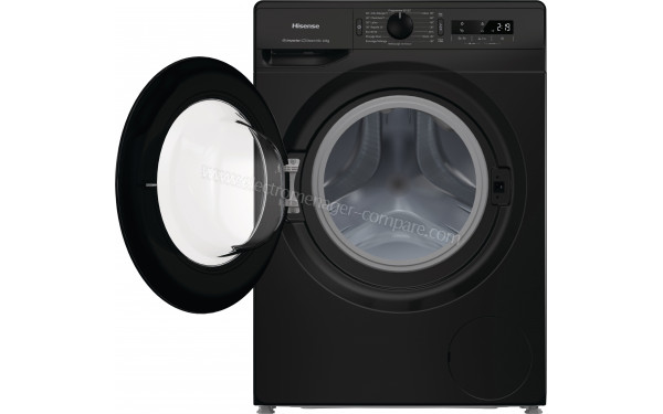 HISENSE WFGP10143VMB - Vue de face hublot ouvert