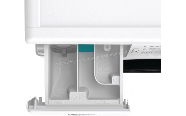 HISENSE WFGP801439VM - Zoom sur le tiroir lessiviel