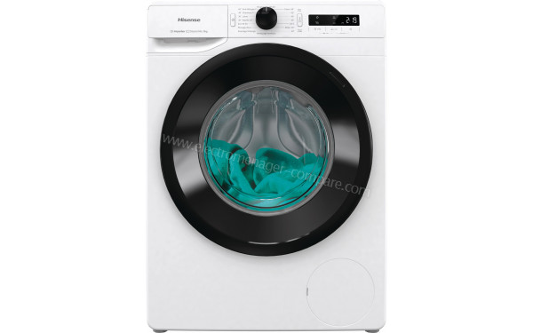 HISENSE WFGP901439VM - Vue de face