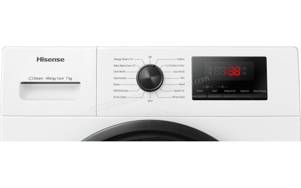 HISENSE WFPV7012EM - Panneau de commandes