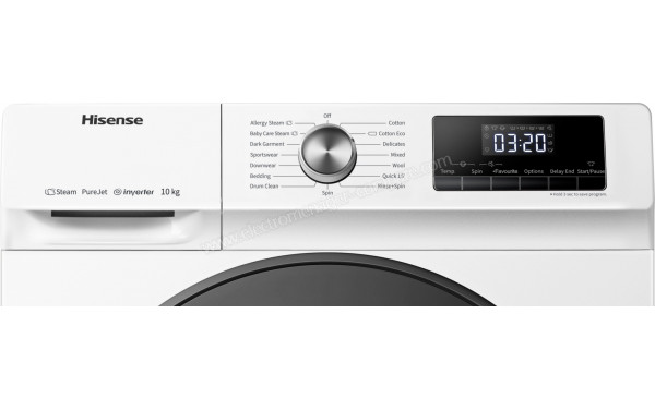 HISENSE WFQA1014EVJM - Panneau de commandes