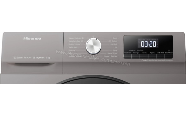 HISENSE WFQA9014EVJMT - Panneau de commandes