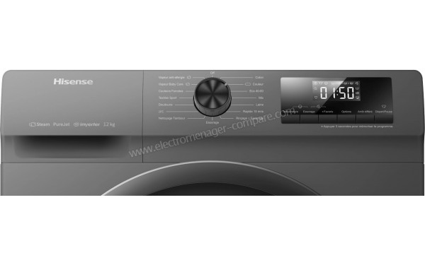 HISENSE WFQE1214EVJMT - Panneau de commandes