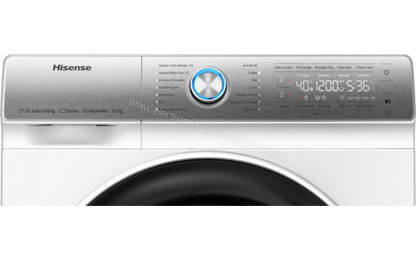 HISENSE WFQR1014EVAJM - Panneau de commandes