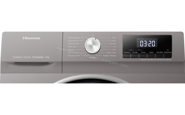 HISENSE WFQY9014EVJMT - Panneau de commandes