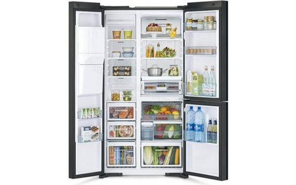 HITACHI R-MX700GVRU0-GBK - Vue de l'int&eacute;rieur