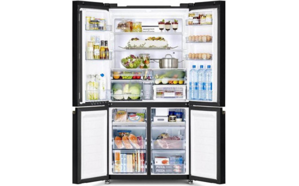 HITACHI R-WB640VRU0-GBK - Vue de l'int&eacute;rieur