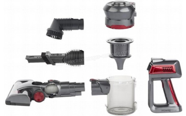 H KOENIG UP600 - Vue d&eacute;taill&eacute;es de l'appareil