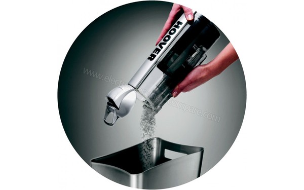 HOOVER ATV252RM - Vidage du bac (cr&eacute;dit : Boulanger)