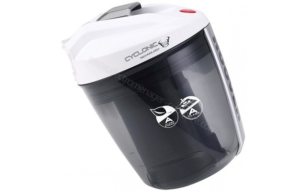 HOOVER BR23PAR - Vue du bac &agrave; poussi&egrave;re