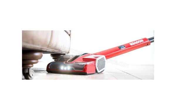 HOOVER CV216RB - Vue de la t&ecirc;te &eacute;clair&eacute;e