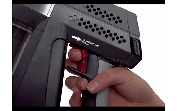 HOOVER FD22BR - Vue de la g&acirc;chette