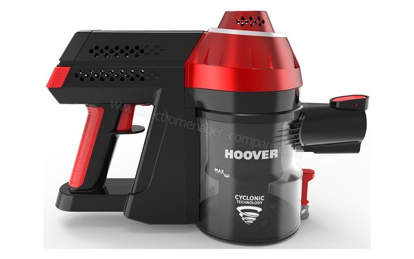 HOOVER FD22CAR - Vue de profil &agrave; main (cr&eacute;dit : Darty)