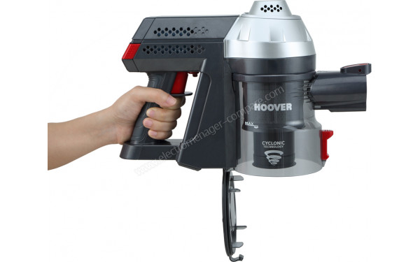 HOOVER FD22G - Vue du vidage du bac 2