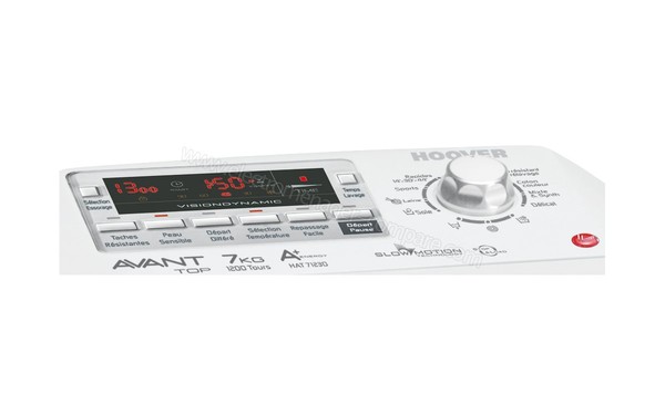 HOOVER HAT7123D - Panneau de commandes