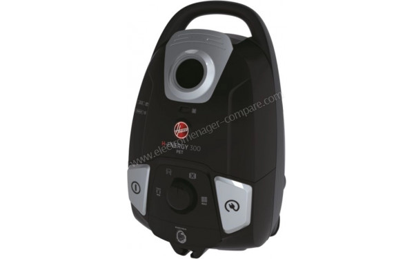 HOOVER HE322PET - Vue 3/4 droite (cr&eacute;dit : Boulanger)