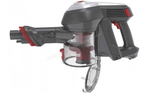 HOOVER HF122GPT - Vue du vidage du bac