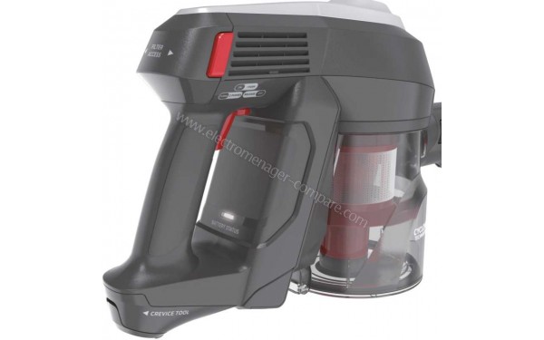 HOOVER HF122GPT - Vue de l'arri&egrave;re du mode &agrave; main