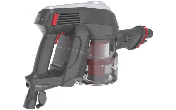 HOOVER HF122GPT - Vue de l'emplacement int&eacute;gr&eacute; de l'accessoire
