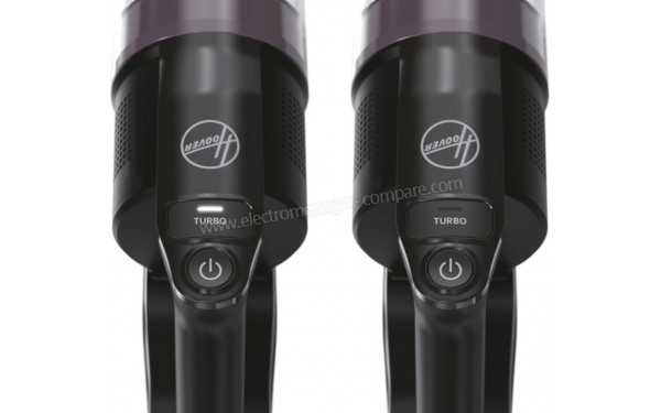 HOOVER HF1P10H - Vue sur le bouton de commande