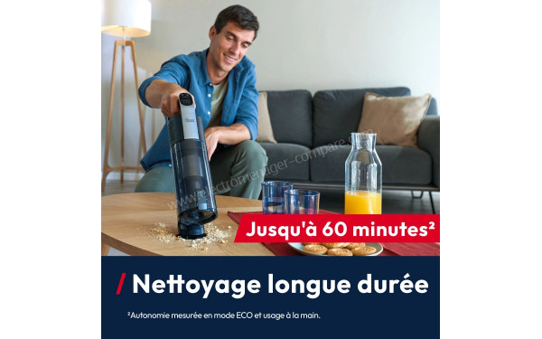 HOOVER HF310HX - Autonomie jusqu'&agrave; 60 minutes
