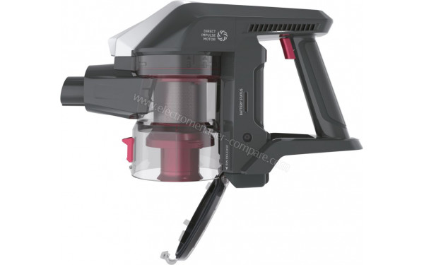 HOOVER HF322HM - Vue du vidage du bac