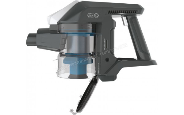 HOOVER HF322TP - Ouverture du bac &agrave; poussi&egrave;res