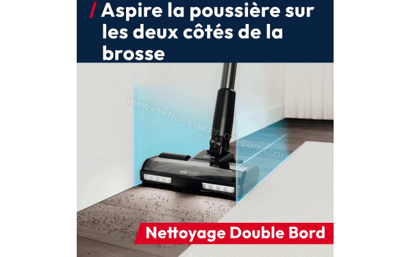 HOOVER HF3CZ10PX - Nettoyage double bord