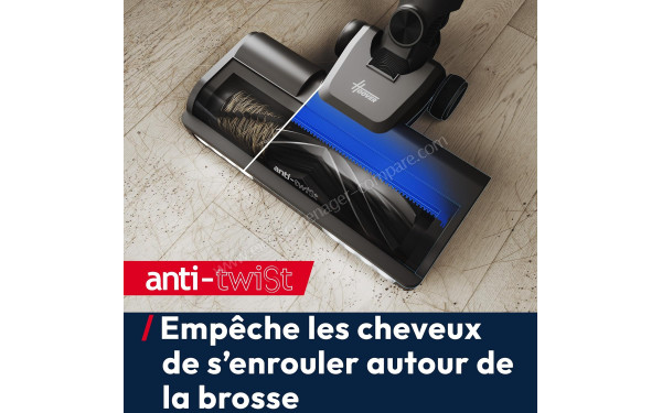 HOOVER HF3CZ10PX - Technologie Anti-Twist