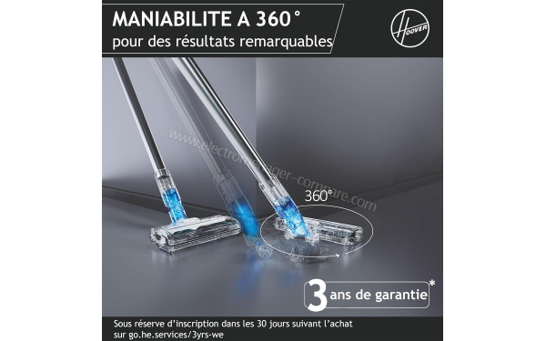 HOOVER HF416BF - Mise en situation