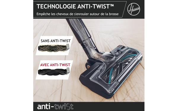 HOOVER HF416BF - Technologie Anti-Twist
