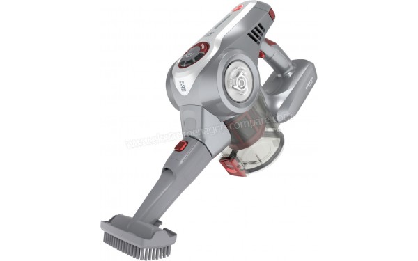 HOOVER HF722HCG - Vue 3/4 droite avec accessoire