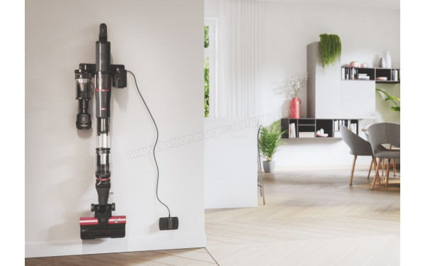 HOOVER HFX10H - Vue sur la station murale de chargement